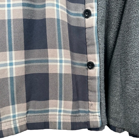 L.L.BEAN Vintage Heavy Cotton Fleece-Lined Flannel - Picture 10 of 14